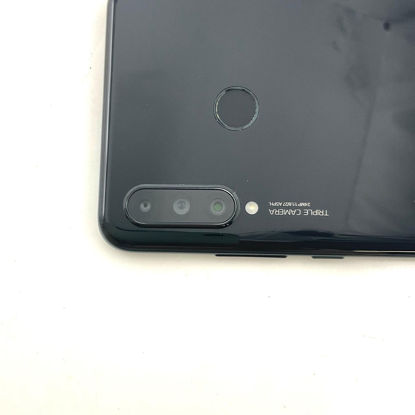 【全額返金保証】【最速発送】Huawei P30 lite 64GB ミッドナイトブラック Softbank MAR-LX2J 白ロム 美品 動作確認済