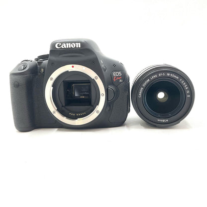 【最速発送】Canon デジタル一眼 EOS Kiss X5 EF-S18-55 IS II レンズキット ブラック【難有】