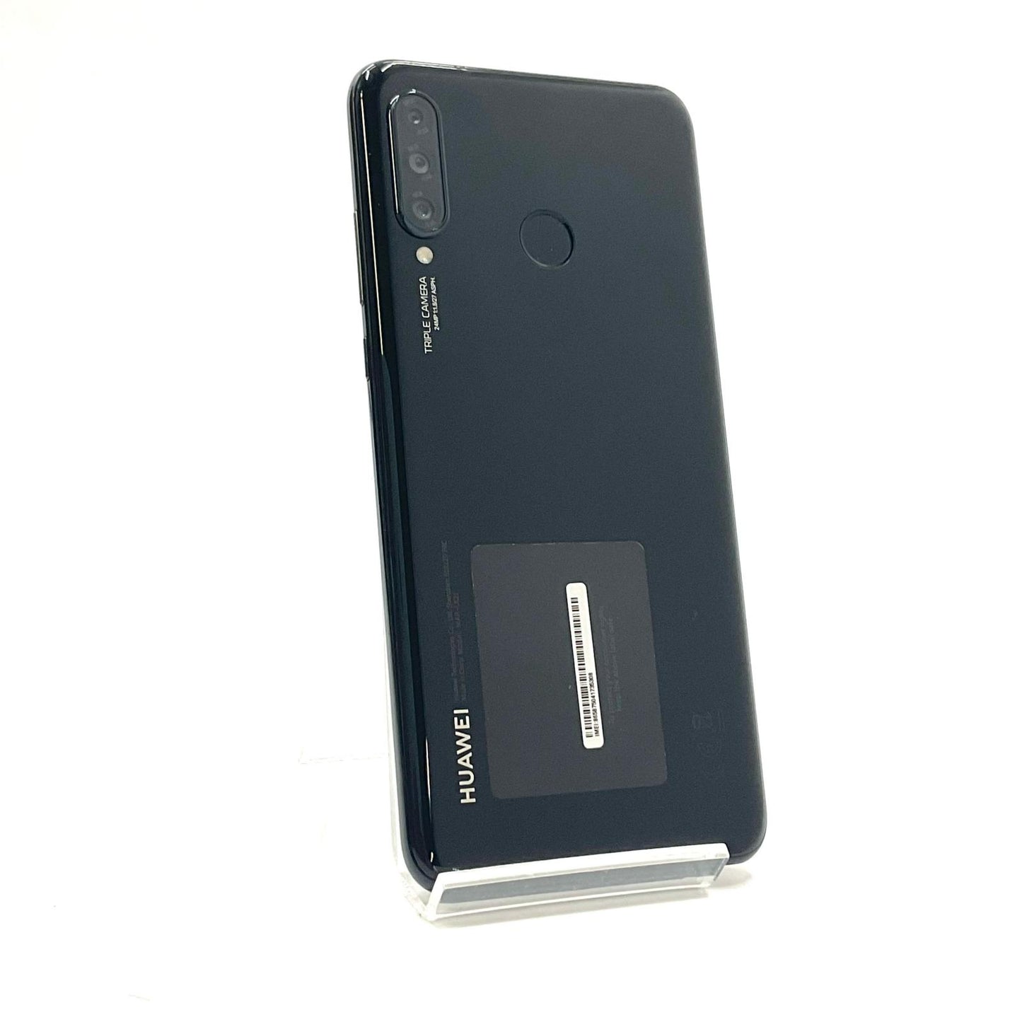 【全額返金保証】【最速発送】Huawei P30 lite 64GB ミッドナイトブラック Softbank MAR-LX2J 白ロム 美品 動作確認済