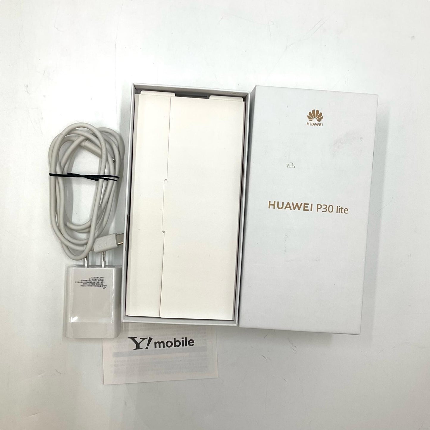 【全額返金保証】【最速発送】Huawei P30 lite 64GB ミッドナイトブラック Softbank MAR-LX2J 白ロム 美品 動作確認済