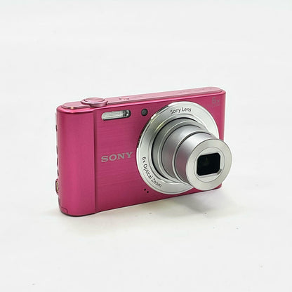 【全額返金保証】【最速発送】Sony コンパクトデジタルカメラ サイバーショット DSC-W810 (P) [ピンク] 美品 動作確認済