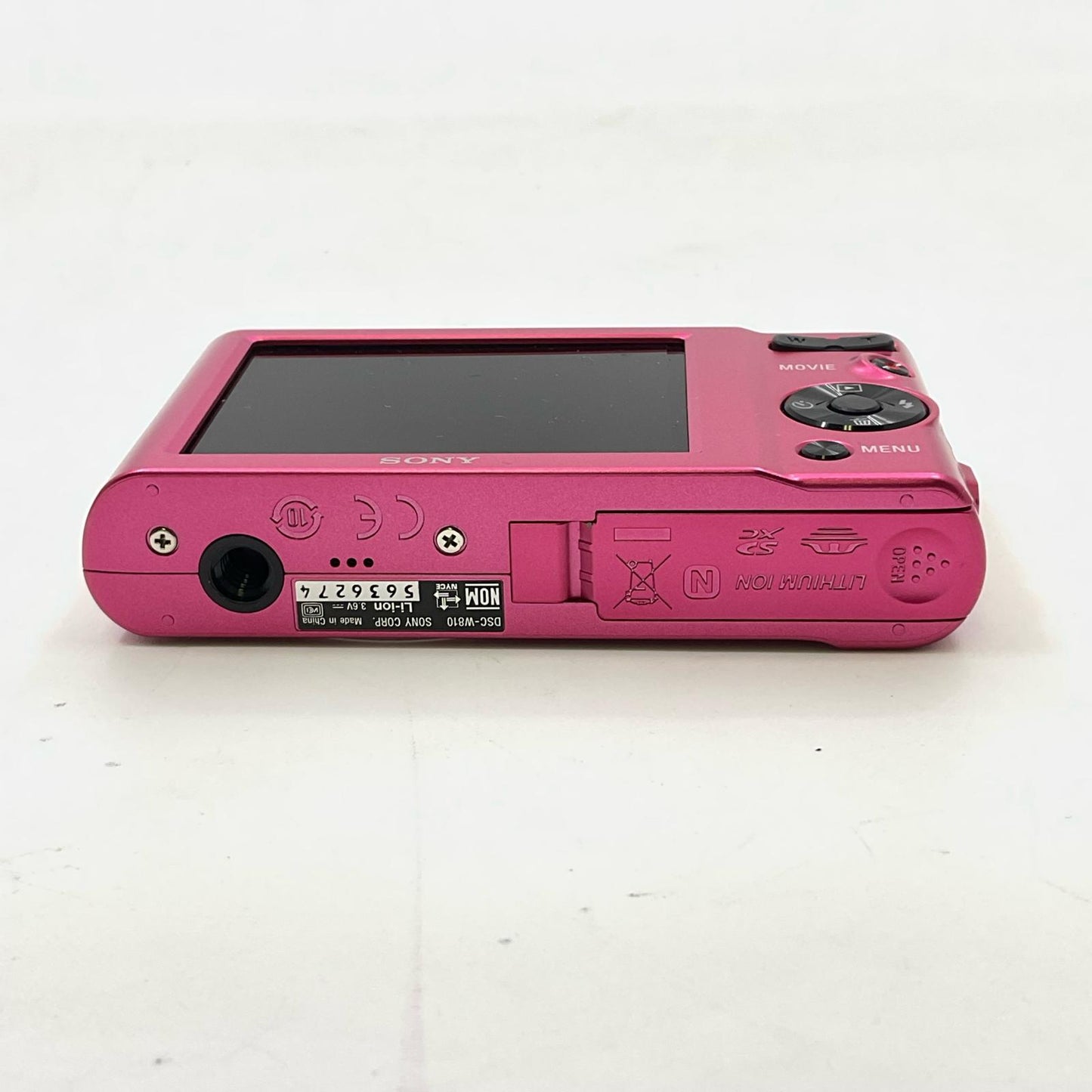 【全額返金保証】【最速発送】Sony コンパクトデジタルカメラ サイバーショット DSC-W810 (P) [ピンク] 美品 動作確認済