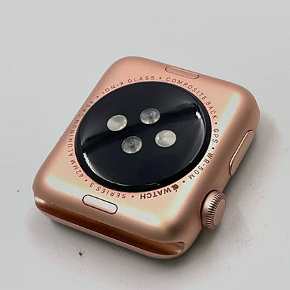 【全額返金保証】【最速発送】Apple Watch Series 3 アルミニウム 42mm GPS 90% 動作確認済