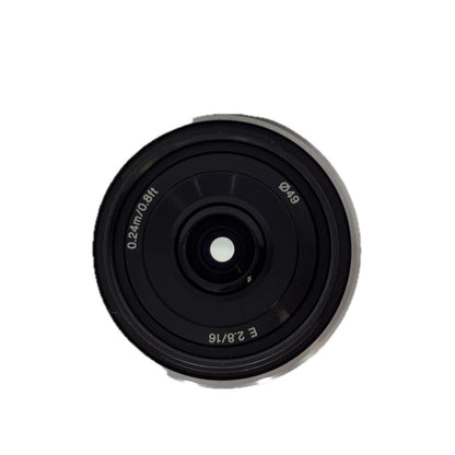 【最速発送】Sony E16mm F2.8 SEL16F28【難有】