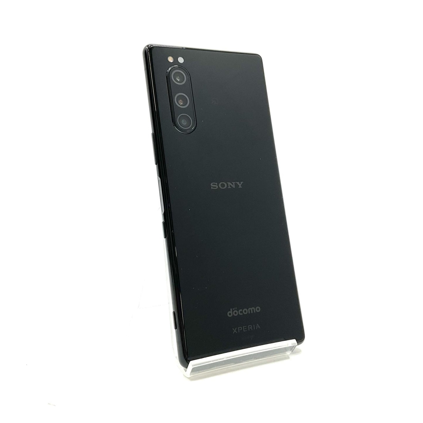 【全額返金保証】【最速発送】Sony Xperia 5 64GB ブラック docomo SO-01M 白ロム 動作確認済