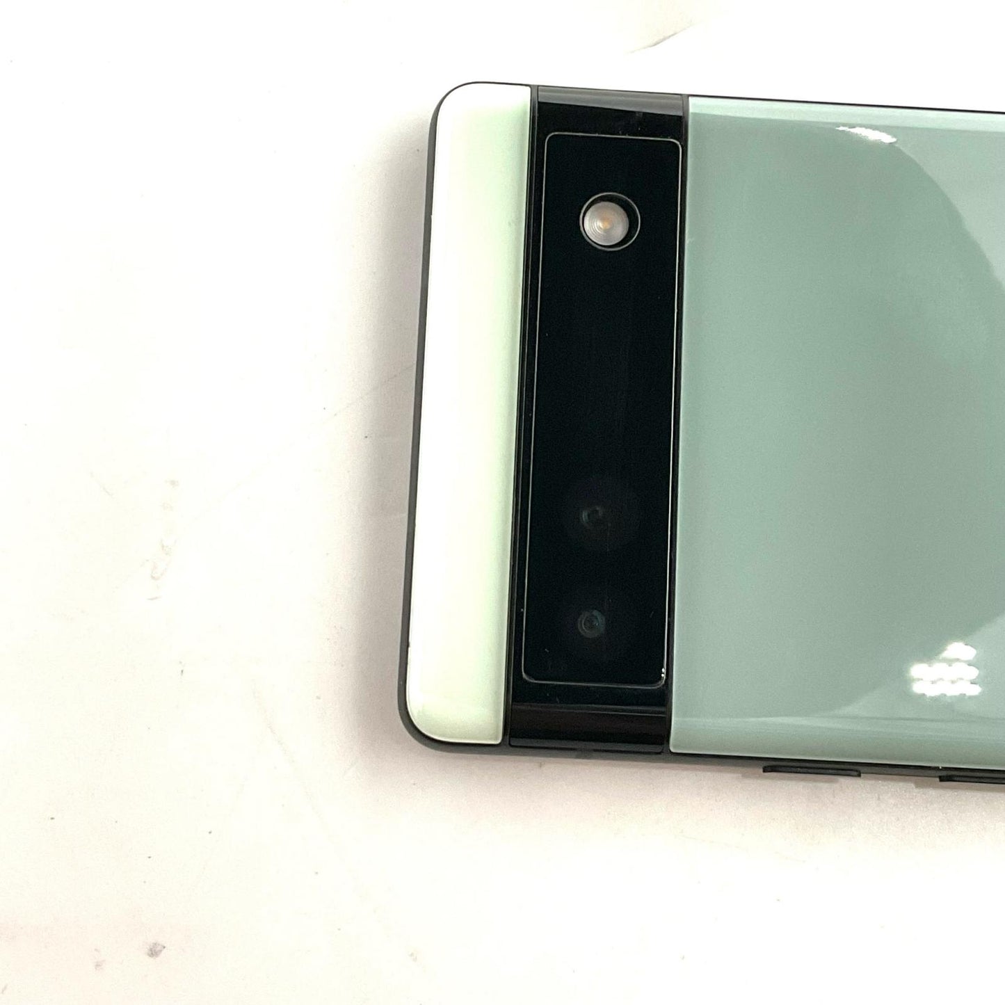 【全額返金保証】【最速発送】Google Pixel 6a 128GB Sage Softbank GB17L 白ロム 動作確認済