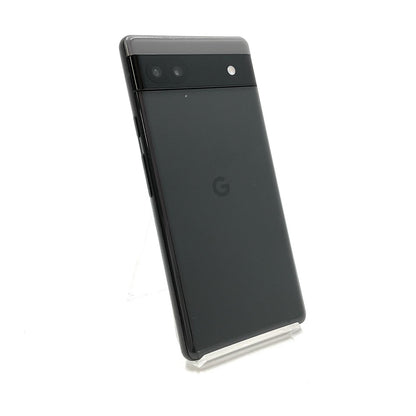 【全額返金保証】【最速発送】Google Pixel 6a 128GB Charcoal Softbank GB17L 白ロム 動作確認済
