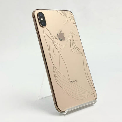 【最速発送】Apple iPhone iPhone XS Max 256GB ゴールド Softbank 白ロム【難有】 86%