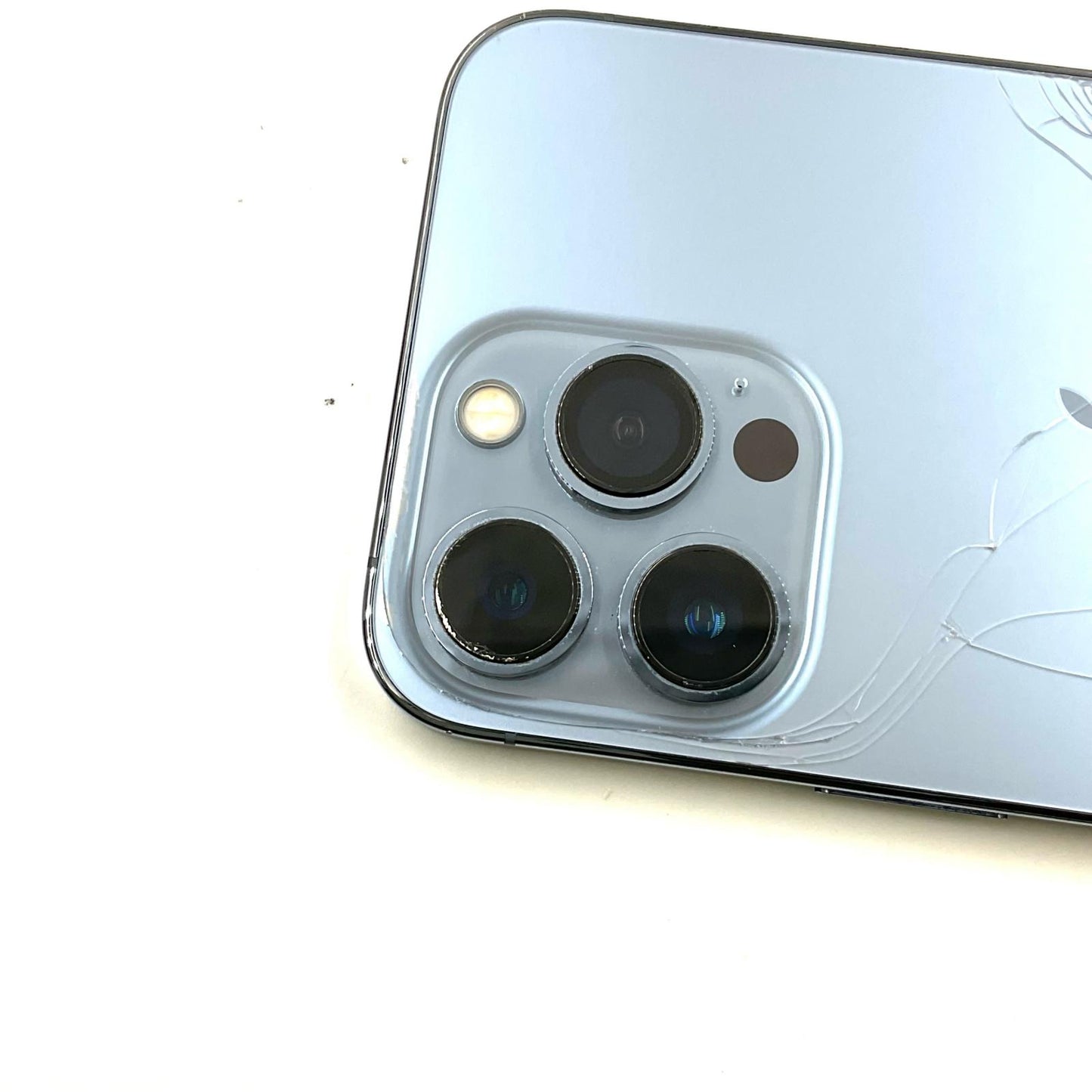 【最速発送】Apple iPhone iPhone 13 Pro 256GB シエラブルー SIMフリー 白ロム【難有】 83%