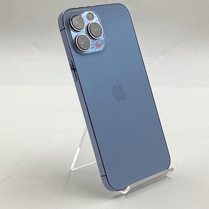 【全額返金保証】【最速発送】Apple iPhone iPhone 13 Pro Max 128GB シエラブルー au SIMフリー 白ロム 動作確認済 79%