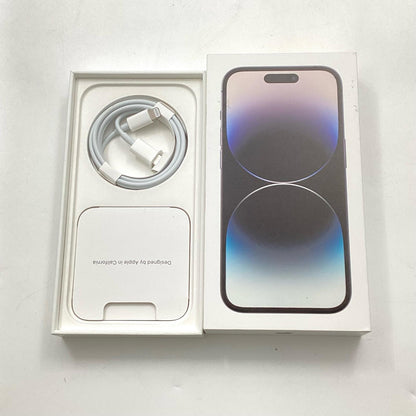 【全額返金保証】【最速発送】Apple iPhone iPhone 14 Pro 1TB スペースブラック au SIMフリー 動作確認済 100%