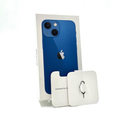 【全額返金保証】【最速発送】Apple iPhone iPhone 13 mini 256GB ブルー SIMフリー 白ロム 動作確認済 69%