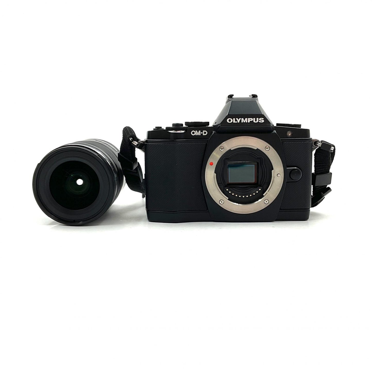 【全額返金保証】【最速発送】OLYMPUS デジタル一眼 OLYMPUS OM-D E-M5 レンズキット ブラック 動作確認済