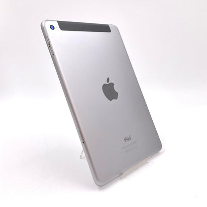 【全額返金保証】【最速発送】Apple iPad mini 7.9インチ 第4世代 32GB スペースグレイ WiFi+Cellular au 白ロム 動作確認済