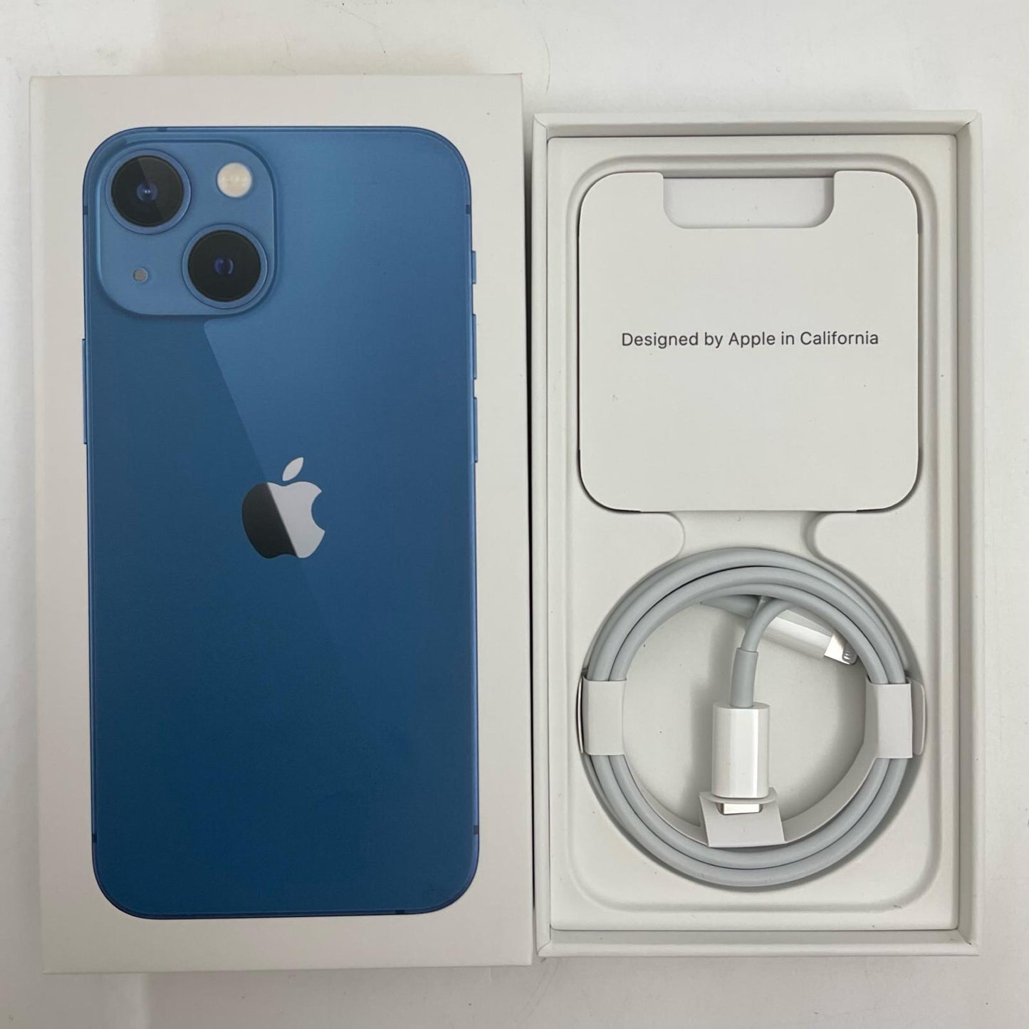 【全額返金保証】【最速発送】Apple iPhone iPhone 13 mini 256GB ブルー Softbank SIMフリー 動作確認済