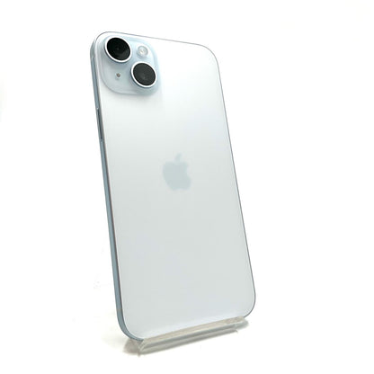 【全額返金保証】【最速発送】Apple iPhone iPhone 15 Plus 256GB ブルー docomo SIMフリー 美品 動作確認済 100%