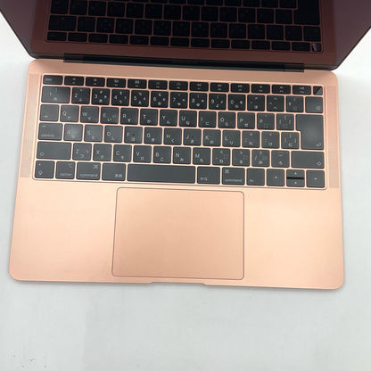 【全額返金保証】【最速発送】Apple MacBook Air 13インチ 2019 1.6GHz デュアルコアIntel Core i5 8GB SSD 128GB ゴールド 動作確認済