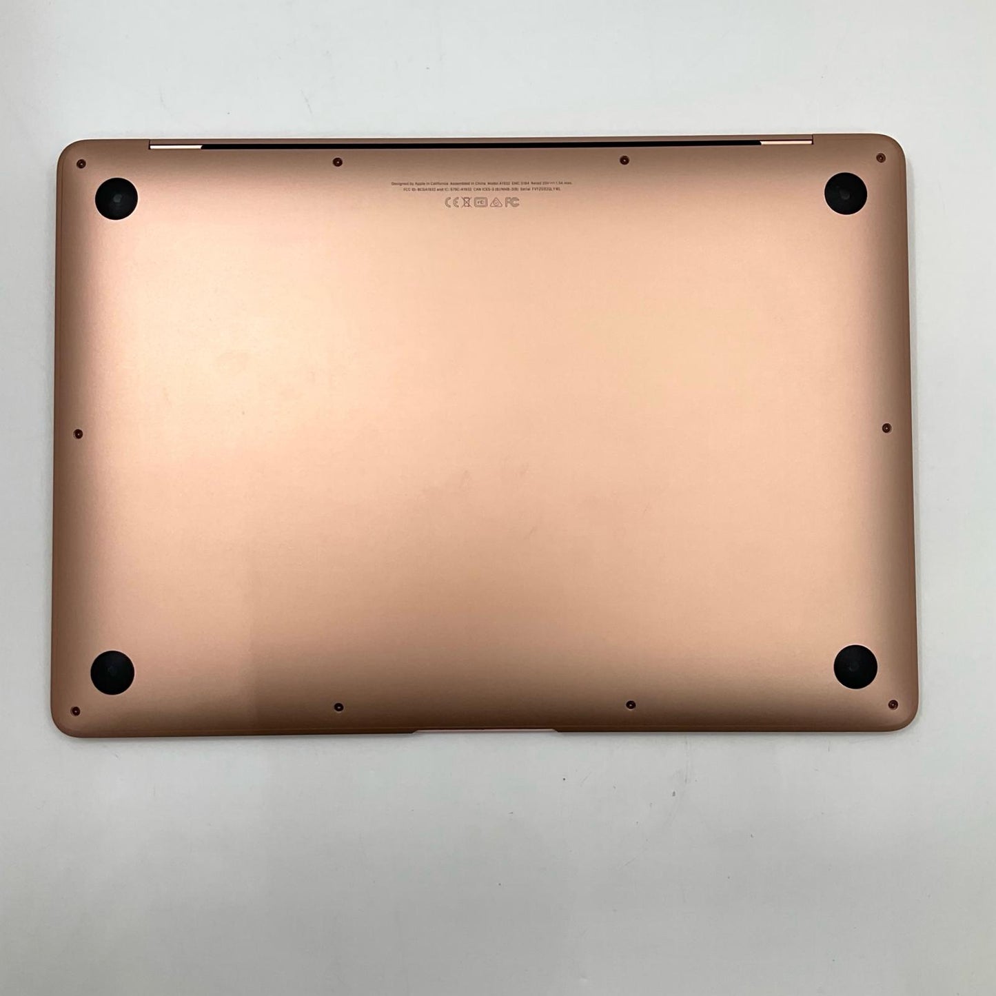 【全額返金保証】【最速発送】Apple MacBook Air 13インチ 2019 1.6GHz デュアルコアIntel Core i5 8GB SSD 128GB ゴールド 動作確認済