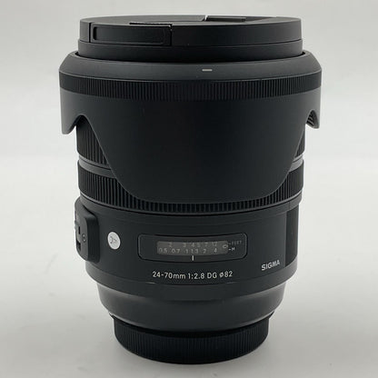 【全額返金保証】【最速発送】SIGMA 24-70mm F2.8 DG OS HSM [キヤノン用] 美品 動作確認済