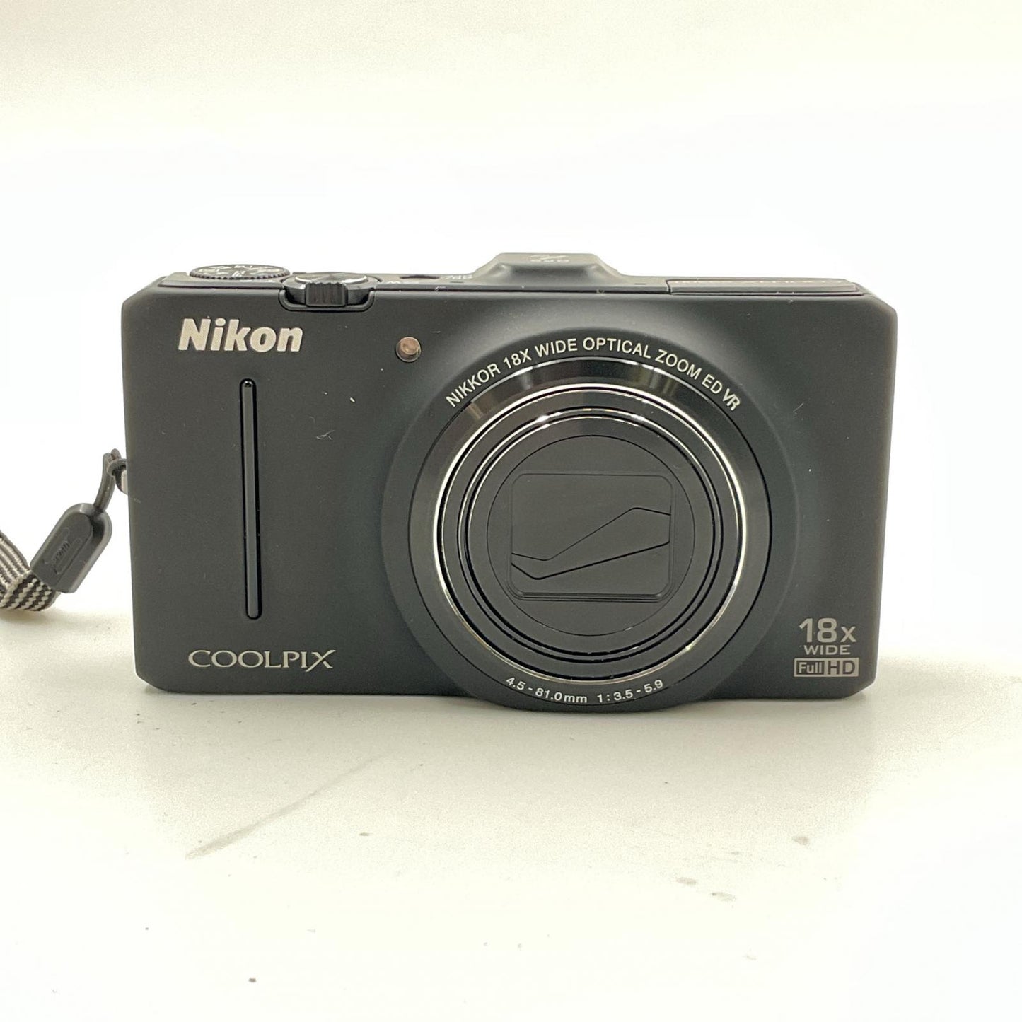 【全額返金保証】【最速発送】Nikon コンパクトデジタルカメラ COOLPIX S9300 [ノーブルブラック] 美品 動作確認済