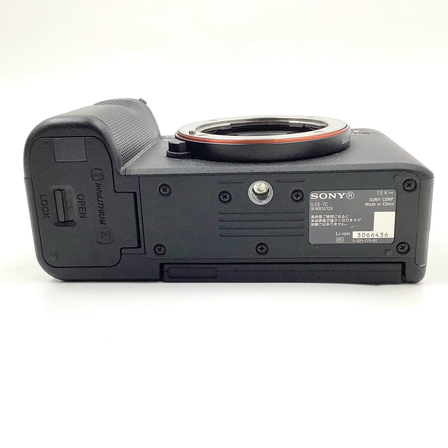 【全額返金保証】【最速発送】Sony デジタル一眼 α7C ILCE-7C ボディ [ブラック] ブラック 動作確認済
