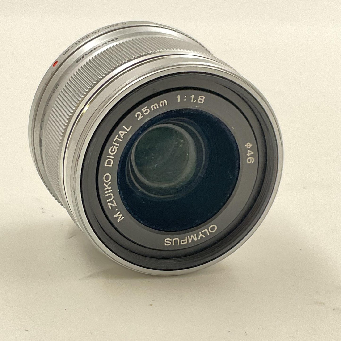 【全額返金保証】【最速発送】OLYMPUS M.ZUIKO DIGITAL 25mm F1.8 [シルバー] 動作確認済