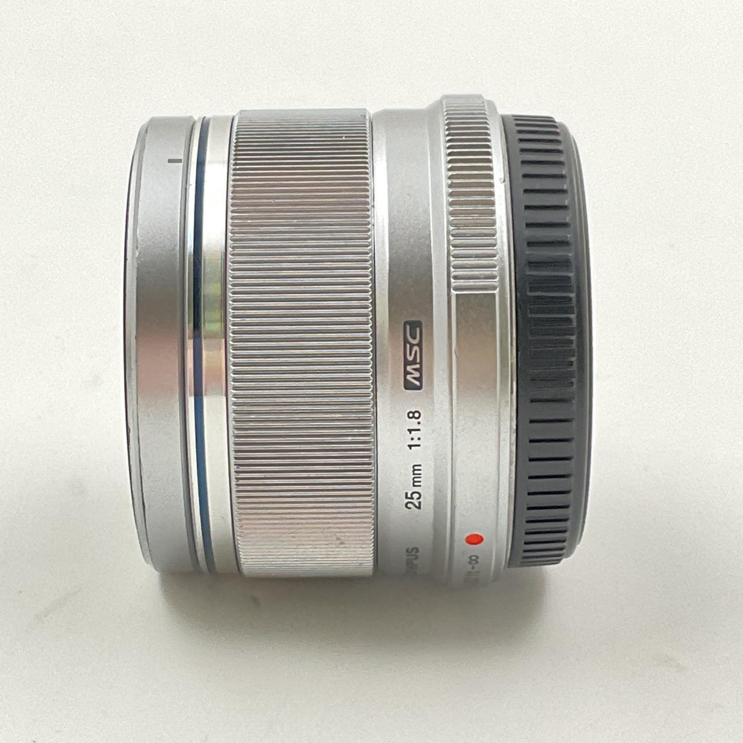 【全額返金保証】【最速発送】OLYMPUS M.ZUIKO DIGITAL 25mm F1.8 [シルバー] 動作確認済