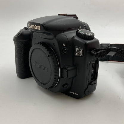 【全額返金保証】【最速発送】Canon デジタル一眼 EOS 20D ボディ ブラック 美品 動作確認済
