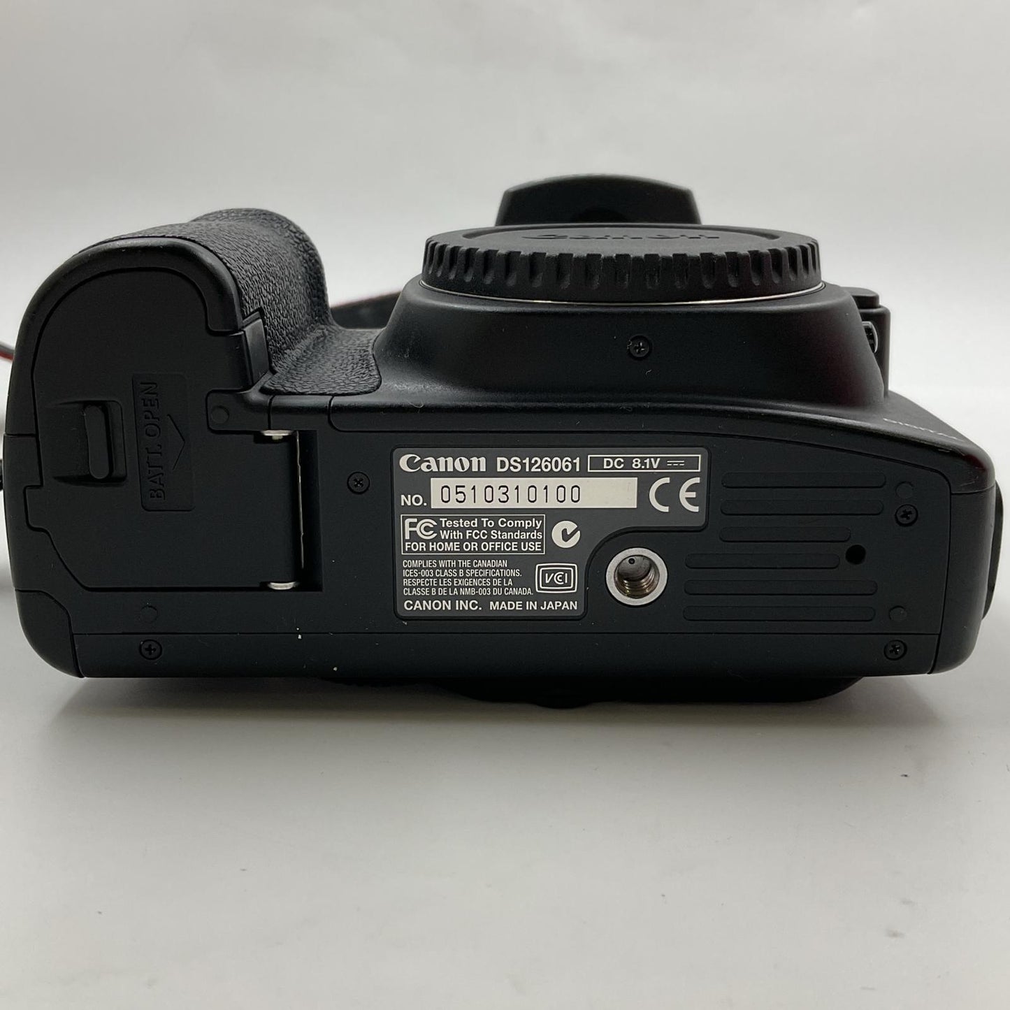 【全額返金保証】【最速発送】Canon デジタル一眼 EOS 20D ボディ ブラック 美品 動作確認済