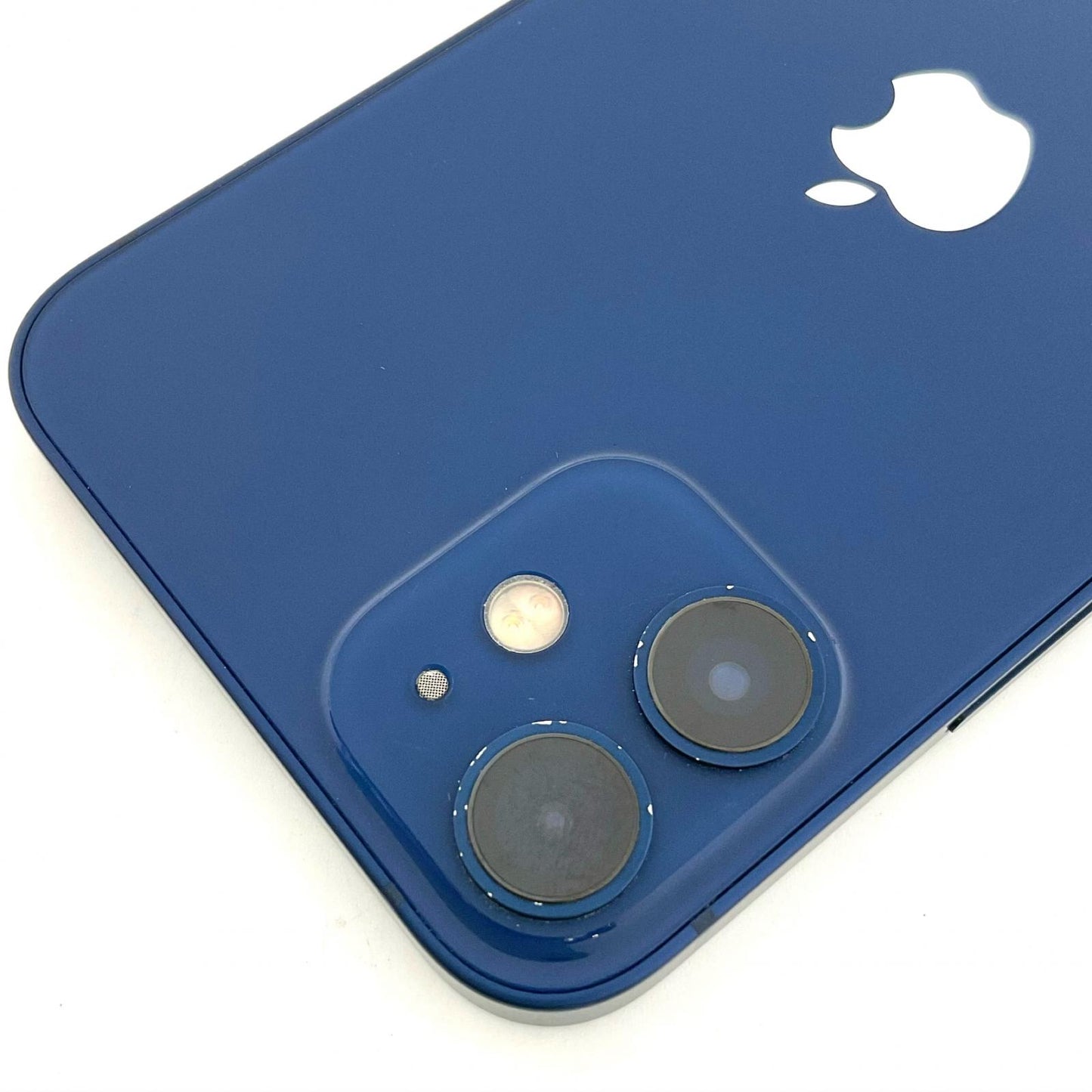 【全額返金保証】【最速発送】Apple iPhone iPhone 12 mini 128GB ブルー au 白ロム 動作確認済 77%