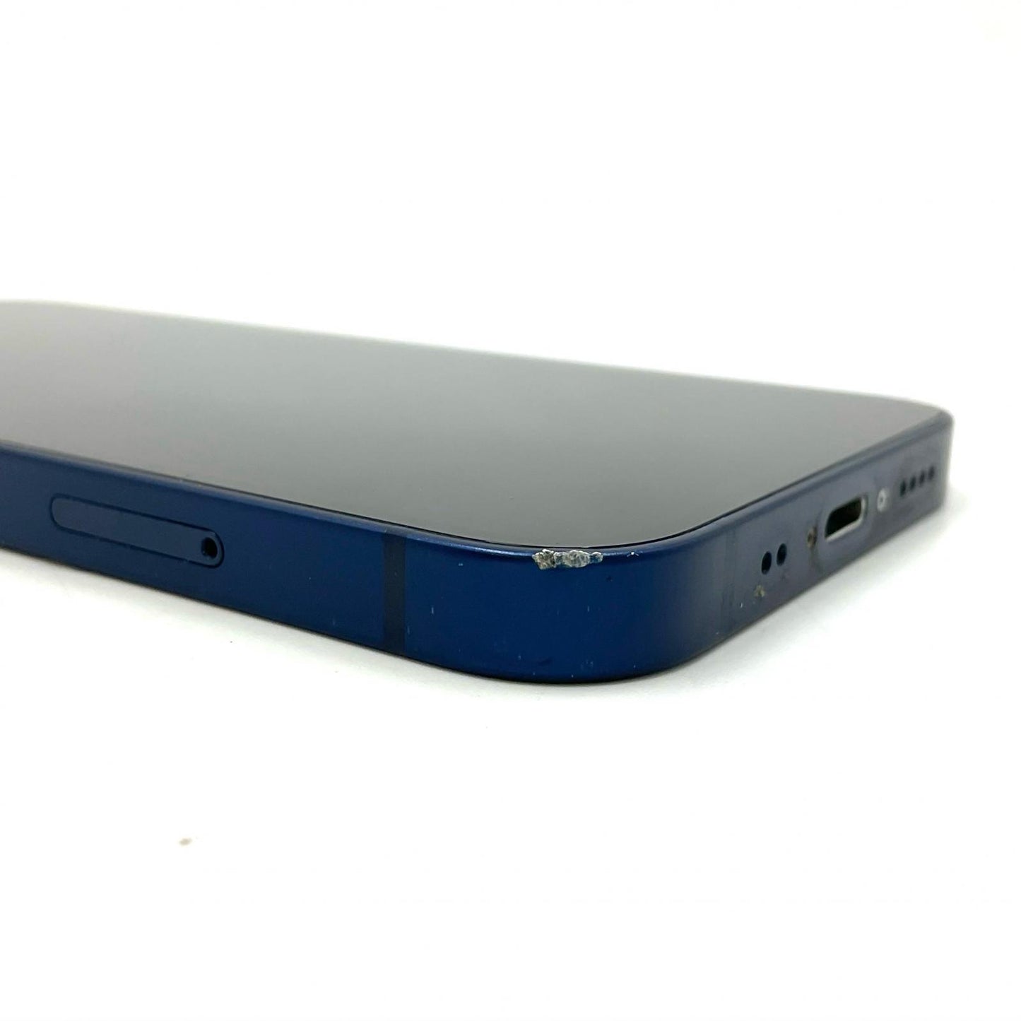 【全額返金保証】【最速発送】Apple iPhone iPhone 12 mini 128GB ブルー au 白ロム 動作確認済 77%