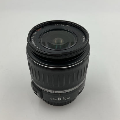【全額返金保証】【最速発送】Canon EF-S18-55mm F3.5-5.6 USM 美品 動作確認済