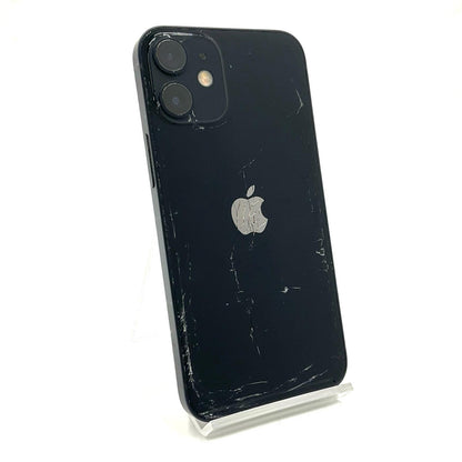 【最速発送】Apple iPhone iPhone 12 mini 128GB ブラック au 白ロム【難有】 76%