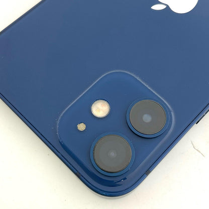 【全額返金保証】【最速発送】Apple iPhone iPhone 12 mini 128GB ブルー SIMフリー 白ロム 動作確認済 72%