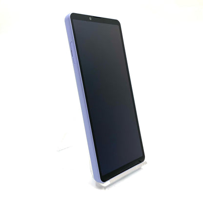 【全額返金保証】【最速発送】Sony Xperia 10 V ラベンダー au SOG11 動作確認済