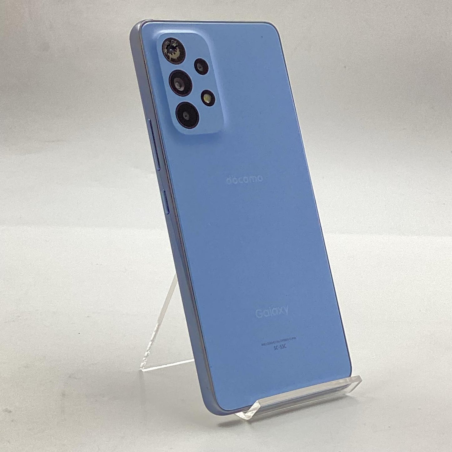 【最速発送】SAMSUNG Galaxy A53 5G 128GB オーサムブルー docomo SC-53C 白ロム【難有】