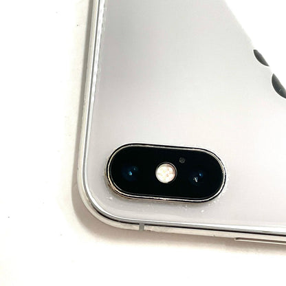 【全額返金保証】【最速発送】Apple iPhone iPhone X 256GB シルバー SIMフリー 白ロム 動作確認済 100%