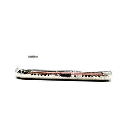 【全額返金保証】【最速発送】Apple iPhone iPhone X 256GB シルバー SIMフリー 白ロム 動作確認済 100%