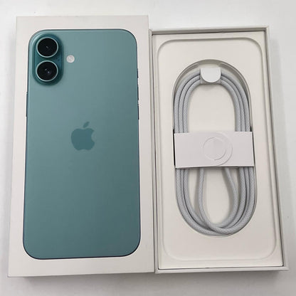 【全額返金保証】【最速発送】Apple iPhone iPhone 16 Plus 256GB ティール 楽天モバイル 白ロム 美品 動作確認済 100%