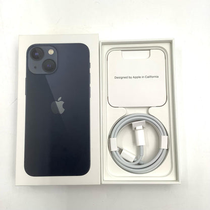 【全額返金保証】【最速発送】Apple iPhone iPhone 13 mini 128GB ミッドナイト SIMフリー 白ロム 動作確認済 76%