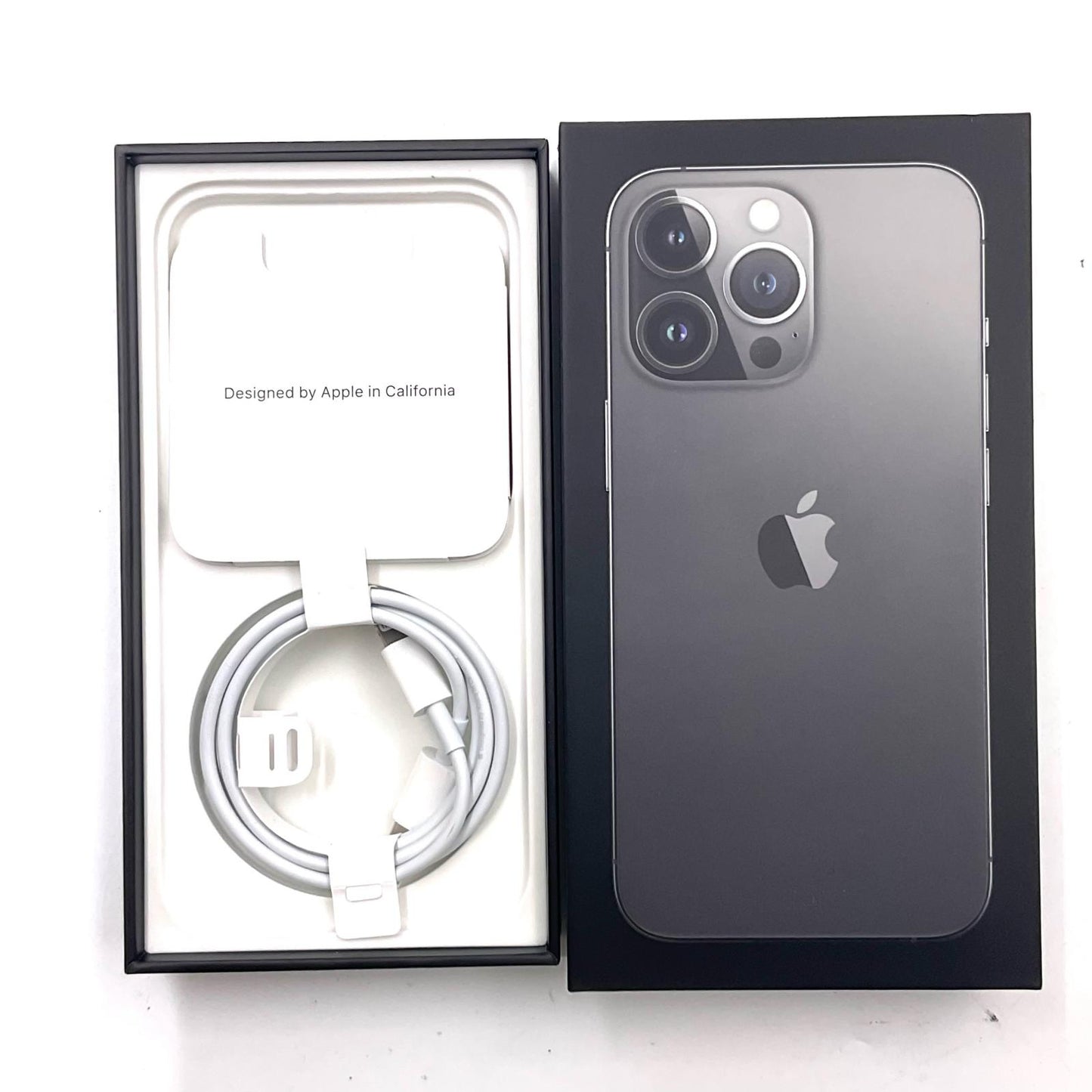 【全額返金保証】【最速発送】Apple iPhone iPhone 13 Pro 256GB グラファイト Softbank SIMフリー 白ロム 動作確認済 75%
