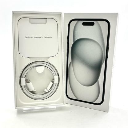 【全額返金保証】【最速発送】Apple iPhone iPhone 15 256GB ブラック SIMフリー 白ロム 動作確認済 96%