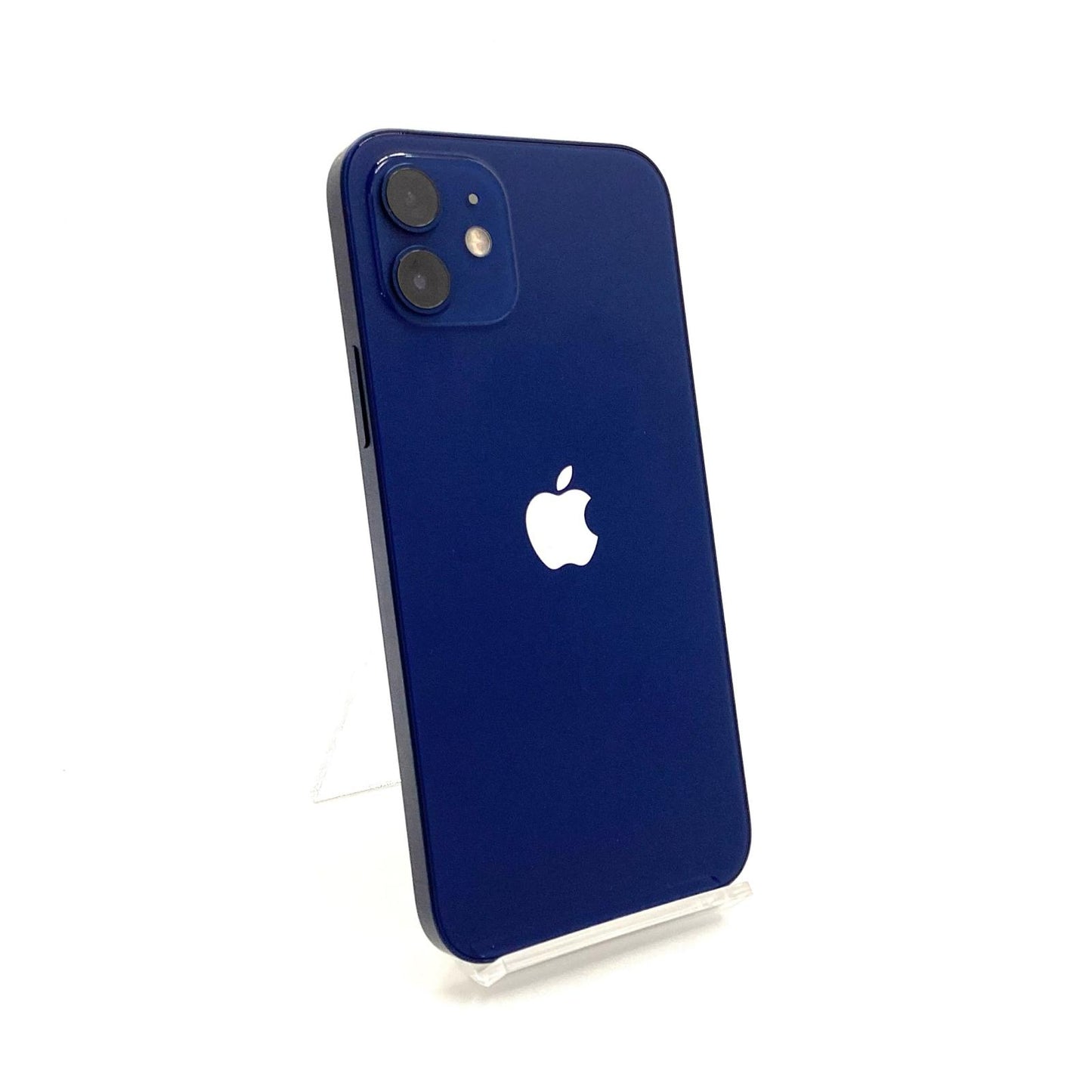【全額返金保証】【最速発送】Apple iPhone iPhone 12 128GB ブルー docomo SIMフリー 白ロム 動作確認済 82%