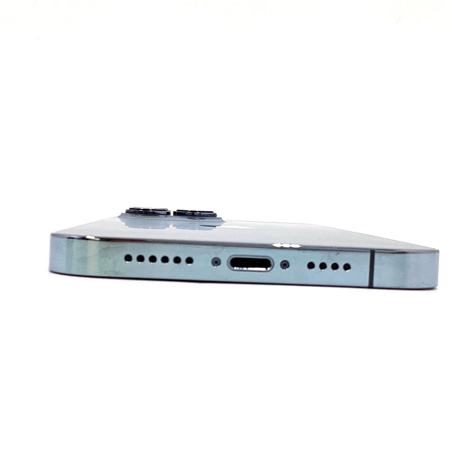 【全額返金保証】【最速発送】Apple iPhone iPhone 13 Pro Max 128GB シエラブルー Softbank 白ロム 動作確認済 86%
