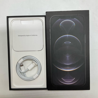 【全額返金保証】【最速発送】Apple iPhone iPhone 12 Pro Max 256GB グラファイト SIMフリー 白ロム 動作確認済 70%
