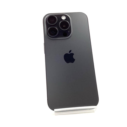 【全額返金保証】【最速発送】Apple iPhone iPhone 15 Pro 128GB ブラック SIMフリー 白ロム 美品 動作確認済 86%