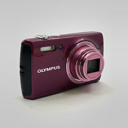 【最速発送】OLYMPUS コンパクトデジタルカメラ OLYMPUS STYLUS VH-515 [ワインレッド]【難有】