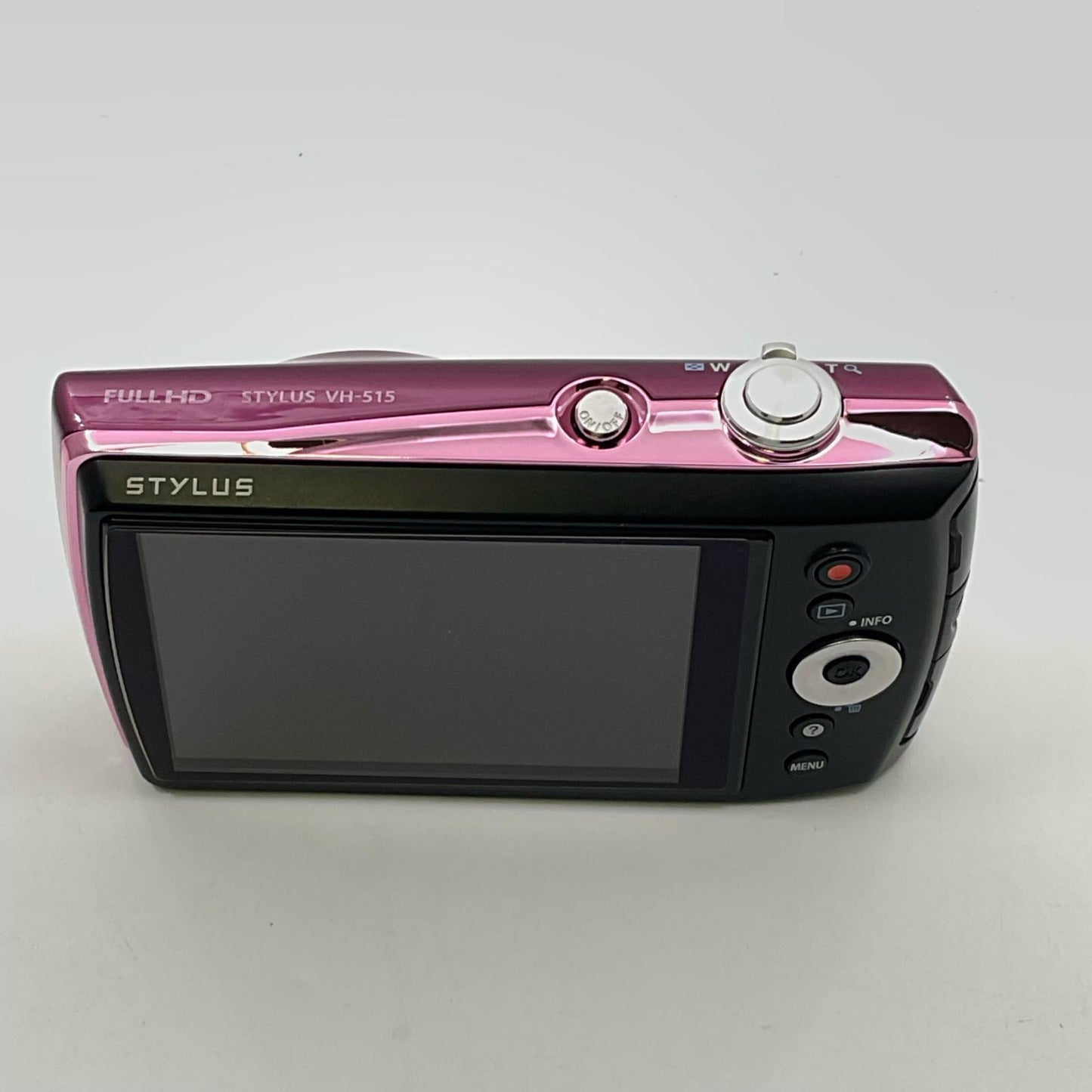 【最速発送】OLYMPUS コンパクトデジタルカメラ OLYMPUS STYLUS VH-515 [ワインレッド]【難有】