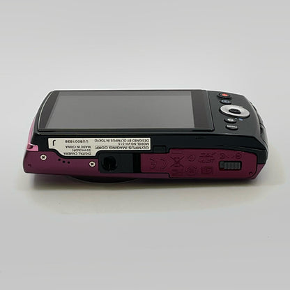 【最速発送】OLYMPUS コンパクトデジタルカメラ OLYMPUS STYLUS VH-515 [ワインレッド]【難有】