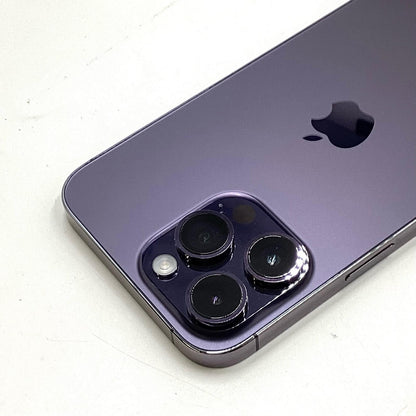 【全額返金保証】【最速発送】Apple iPhone iPhone 14 Pro Max 256GB ディープパープル SIMフリー 白ロム 動作確認済 76%